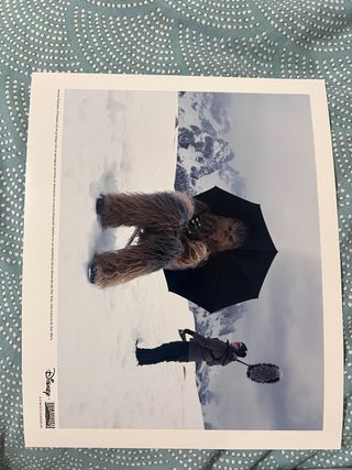 Lámina exclusiva Chewbacca Star Wars