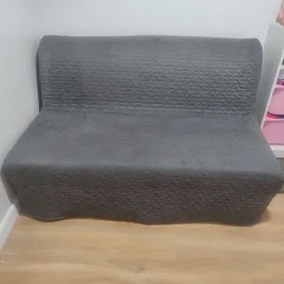 Sofá cama Ikea 2 plazas gris