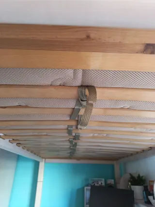 Cama alta Flexa con escritorio