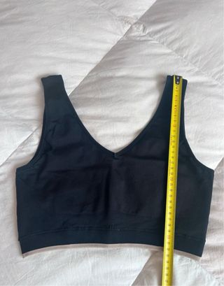 Top deportivo Dadh and Stars negro y gris