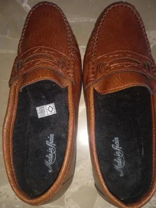 Zapatos de vestir marrones para hombre