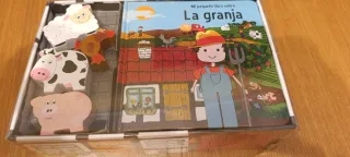 Juego infantil y libro de granja