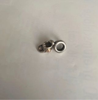 Charm Pandora zapato bebé oro y plata