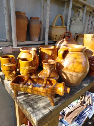 Vasijas de barro antiguas