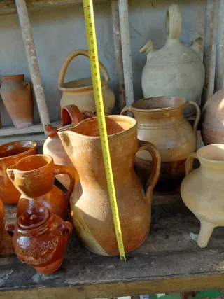 Vasijas de barro antiguas