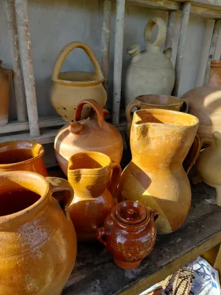 Vasijas de barro antiguas