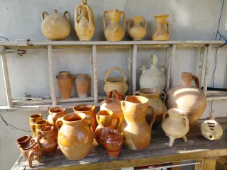 Vasijas de barro antiguas