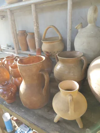 Vasijas de barro antiguas