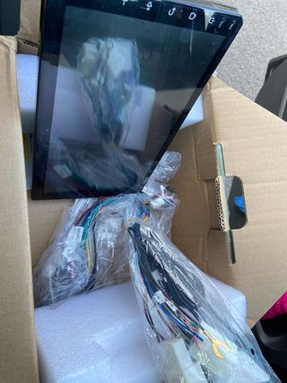 Pantalla Radio Coche Negra