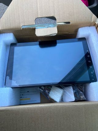 Pantalla Radio Coche Negra