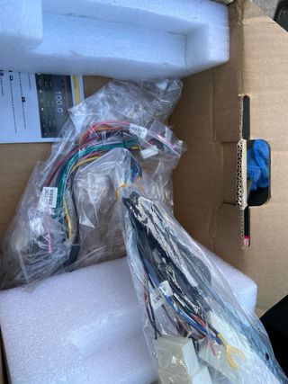 Pantalla Radio Coche Negra