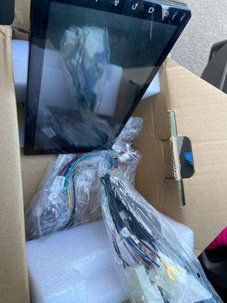 Pantalla Radio Coche Negra