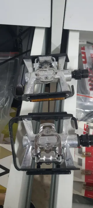 Pedales Bici Urban Gym Calas Shimano MTB