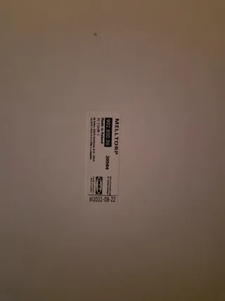 Mesa comedor IKEA MELLTORP blanca