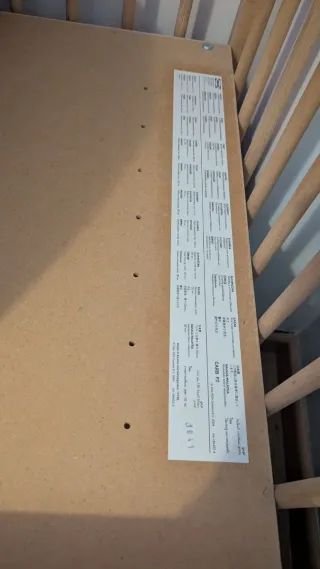 Cuna con colchón ÚLTIMO DÍA!