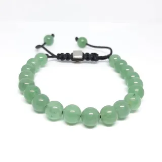 Bracciale pietra agata macramè donna uomo