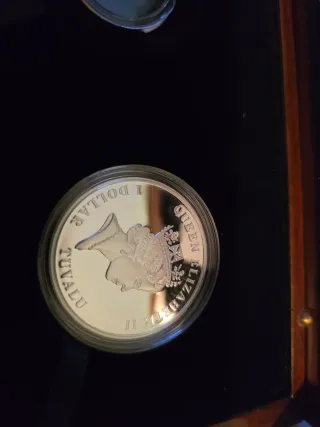 Dólar Tuvalu 2010 Marino 1oz Plata Proof