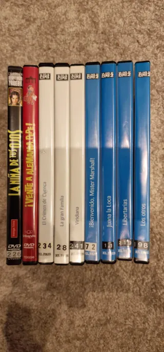 9 Películas DVD Cine Español