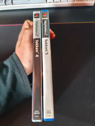 Lote Tekken 4 y 5 PS2 PAL ESP