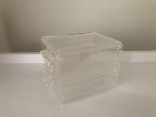 Caja Joyero Acrílico Transparente 3 Cajones