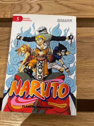 5 MANGA DE NARUTO
