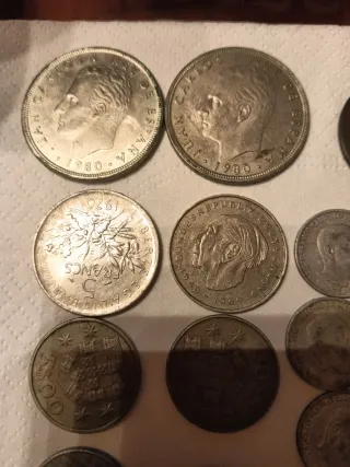 Colección de Monedas Antiguas Variadas