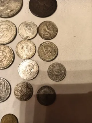 Colección de Monedas Antiguas Variadas