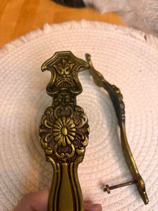 2 Pomos Antiguos Latón