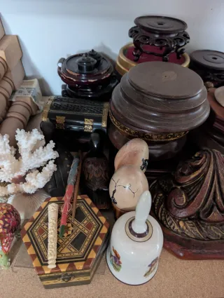 7. Antigüedades. Varias antigüedades decoración 1