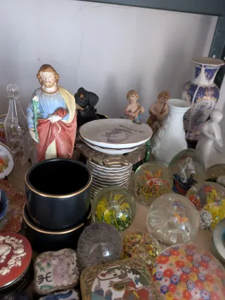 7. Antigüedades. Varias antigüedades decoración 1