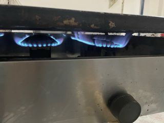 Plancha cocina industrial