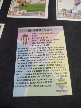 Cromos Sporting de Gijón (Lote)