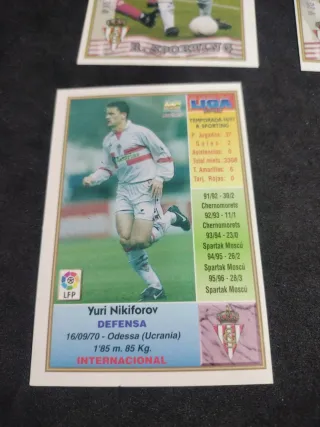 Cromos Sporting de Gijón (Lote)