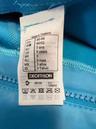 Bañador neopreno niño 3 años