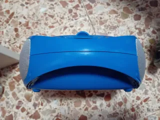 Radio CD azul portátil
