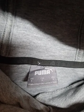 Sudadera Puma Hombre Talla S Gris/Negra