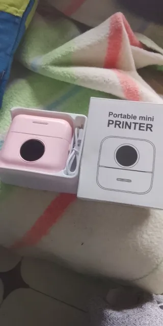 Mini Impresora Portátil Fotos Blanca