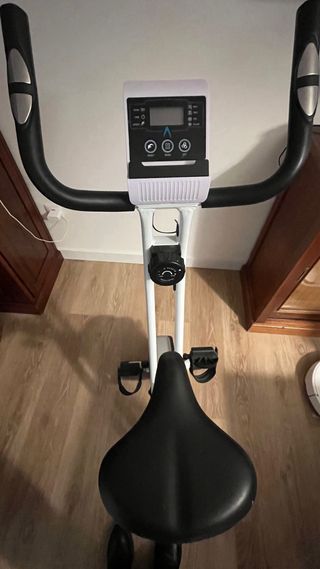 Bicicleta Estática Boomerang Plegable
