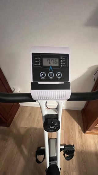 Bicicleta Estática Boomerang Plegable