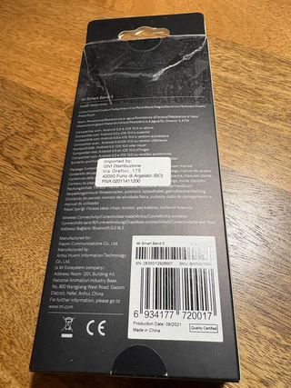 Xiaomi Mi Smart Band 5 Nero