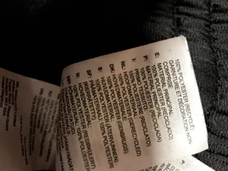 Pantalón chándal Adidas Negro  talla S