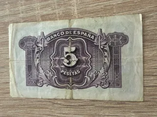 Billete 5 Pesetas Banco de España 1935