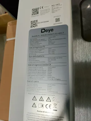 DEYE SUN HYBRID 6KW NUEVO MODELO