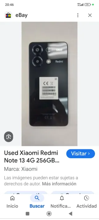 Xiaomi Redmi Note 13 128GB Negro