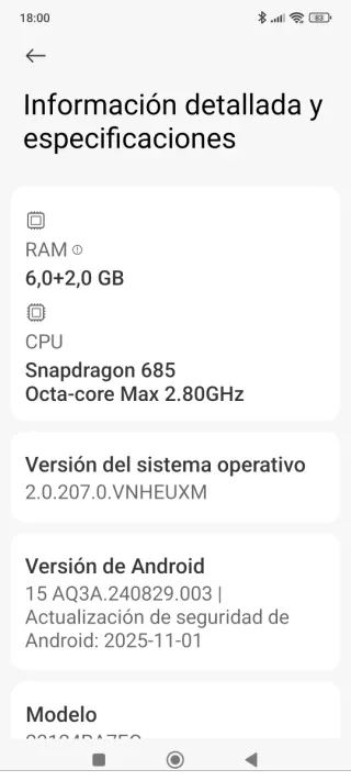 Xiaomi Redmi Note 13 128GB Negro