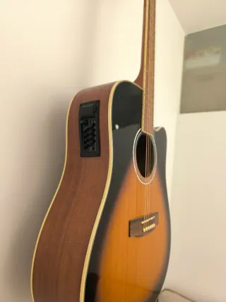 Guitarra Acústica Eléctrica Harley Benton