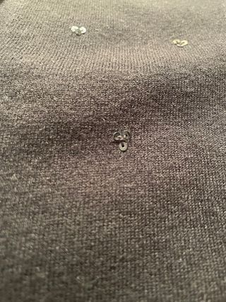 Chaqueta negra con detalle lentejuelas