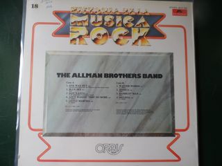 Vinilo LP The Allman Brothers Band Historia Rock