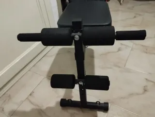 Banco de pesas plegable multiposición