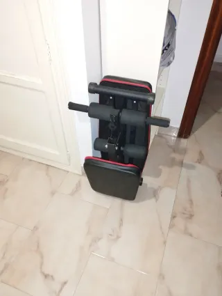 Banco de pesas plegable multiposición